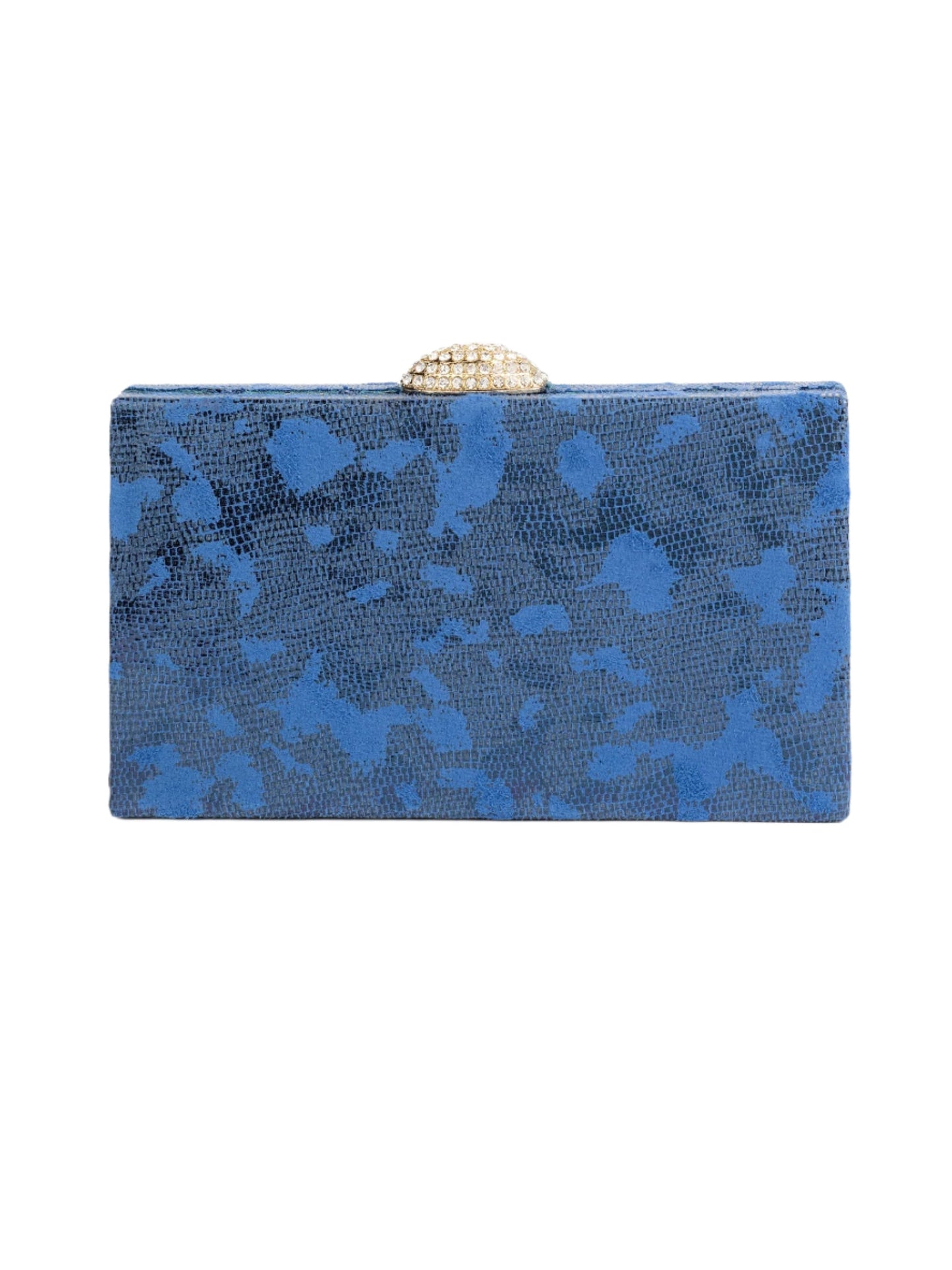 Snake Printed Clutch
